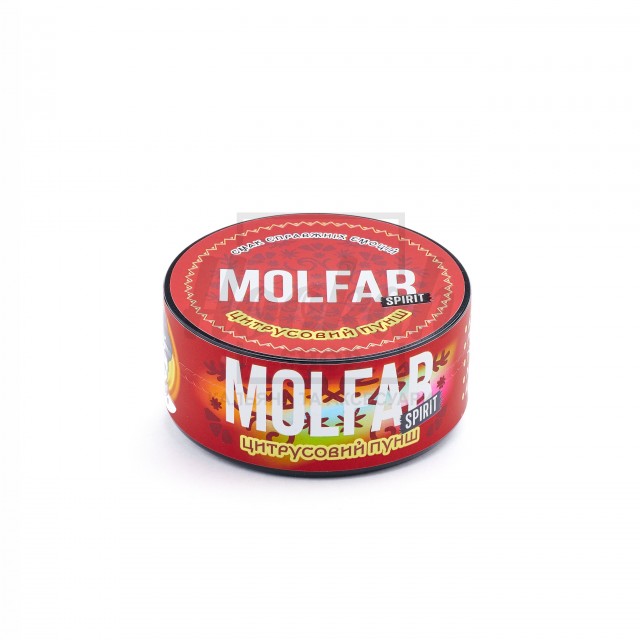 Тютюн Molfar Spirit Line Цитрусовий Пунш (Апельсин Грейпфрут Лайм Помело Лід) 100 гр Тютюн Molfar Spirit Line Цитрусовий Пунш (Апельсин Грейпфрут Лайм Помело Лід) 100 гр
