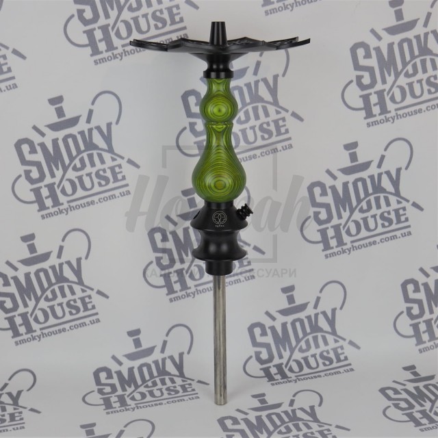 Шахта для кальяну Karma 0.1 GREEN зелена + блюдце Шахта для кальяну Karma 0.1 GREEN зелена + блюдце