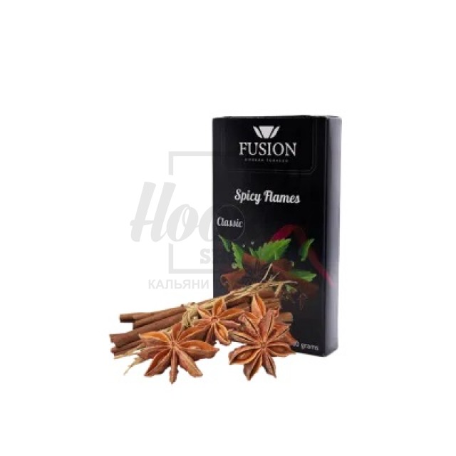 Тютюн Fusion Classic Spicy Flames (Спеції) 100 гр Тютюн Fusion Classic Spicy Flames (Спеції) 100 гр