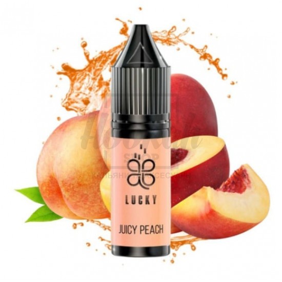 Рідина Lucky Juicy Peach (Персик) 15мл 5% Рідина Lucky Juicy Peach (Персик) 15мл 5%