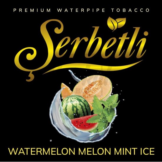 Тютюн Serbetli Watermelon Melon Mint Ice (Кавун Диня М'ята Лід) 100 гр Тютюн Serbetli Watermelon Melon Mint Ice (Кавун Диня М'ята Лід) 100 гр