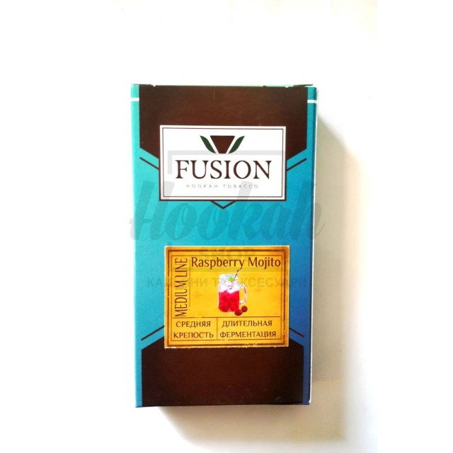Тютюн Fusion Medium Raspberry Mojito (Малинове Мохіто) 100 гр Тютюн Fusion Medium Raspberry Mojito (Малинове Мохіто) 100 гр