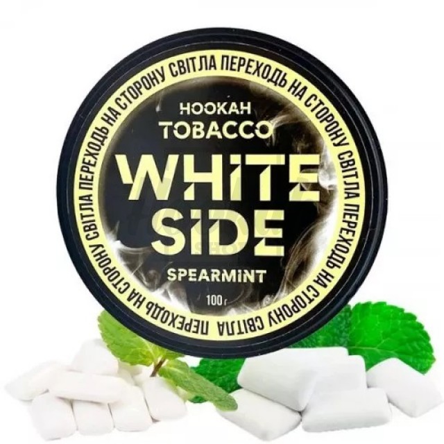 Тютюн White Side Spearmint (Перечна М'ята) 100 гр Тютюн White Side Spearmint (Перечна М'ята) 100 гр