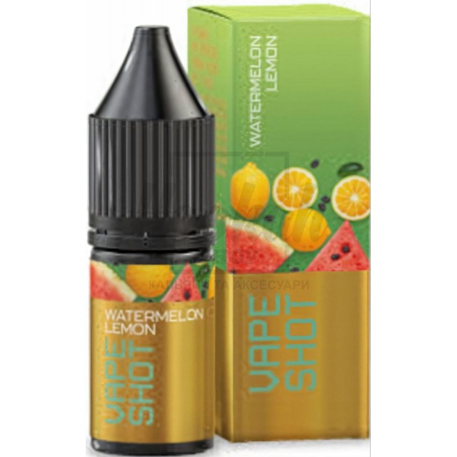 Рідина Vape Shot Watermelon Lemon (Кавун Лимон) 10мл 5% Рідина Vape Shot Watermelon Lemon (Кавун Лимон) 10мл 5%