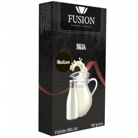 Тютюн Fusion Medium Milk (Молоко) 100 гр Тютюн Fusion Medium Milk (Молоко) 100 гр