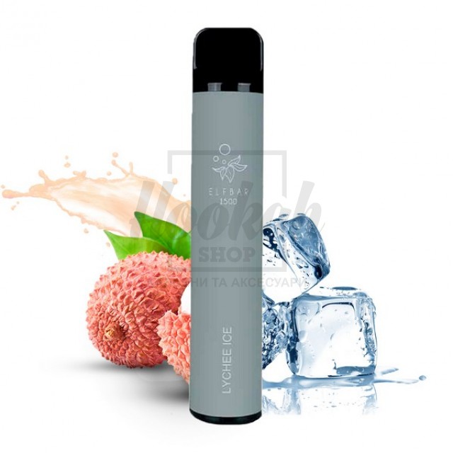 Електронна сигарета Elf Bar 1500 Lychee Ice (Лічі Льод) Електронна сигарета Elf Bar 1500 Lychee Ice (Лічі Льод)
