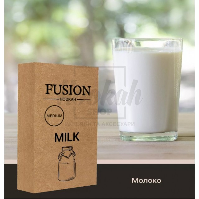 Тютюн Fusion Medium Milk (Молоко) 100 гр Тютюн Fusion Medium Milk (Молоко) 100 гр