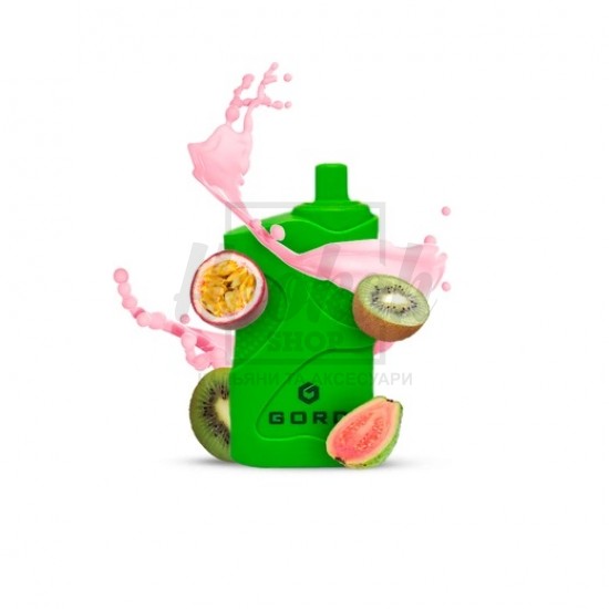 Електронна сигарета Gord G-05 4000 Kiwi Passionfruit Guava (Ківі Маракуя Гуава) Електронна сигарета Gord G-05 4000 Kiwi Passionfruit Guava (Ківі Маракуя Гуава)