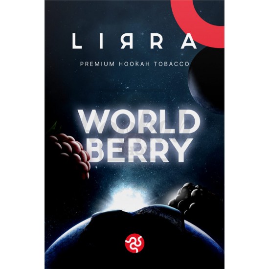 Тютюн Lirra World Berry (Малина Чорниця Смородина Полуниця) 50 гр Тютюн Lirra World Berry (Малина Чорниця Смородина Полуниця) 50 гр