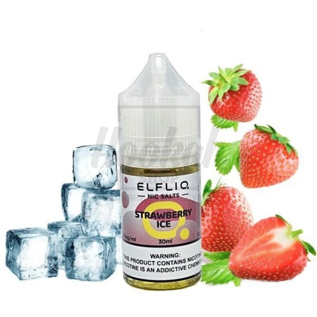 Рідина Elf Liq Strawberry Ice (Полуниця Лід) 30мл 5% Рідина Elf Liq Strawberry Ice (Полуниця Лід) 30мл 5%
