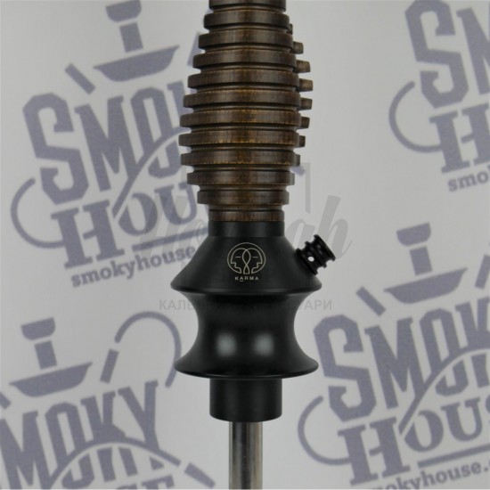 Шахта Karma 3.0 Brown коричневая + блюдце