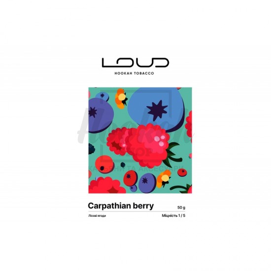  Заправка Loud LIte Carpatian Berry (Лесные Ягоды) 50 g.