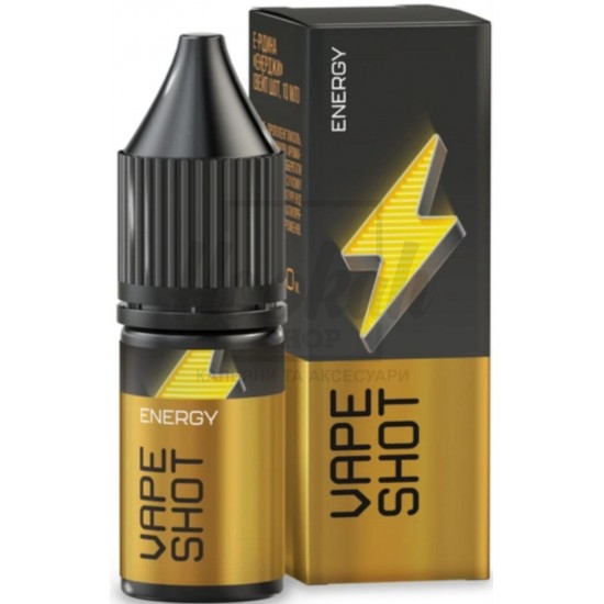 Рідина Vape Shot Energy (Енергетик) 10мл 5% Рідина Vape Shot Energy (Енергетик) 10мл 5%