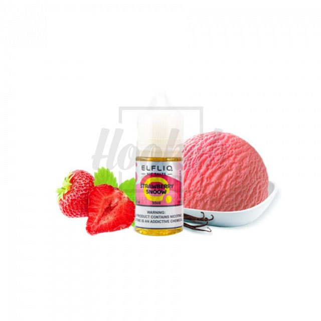 Рідина Elf Liq Strawberry Snoow (Полуничне Морозиво) 30мл 5% Рідина Elf Liq Strawberry Snoow (Полуничне Морозиво) 30мл 5%