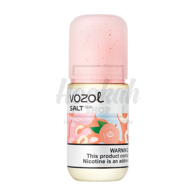 Рідина Vozol Peach Ice (Персик Лід) 30мл 5% Рідина Vozol Peach Ice (Персик Лід) 30мл 5%