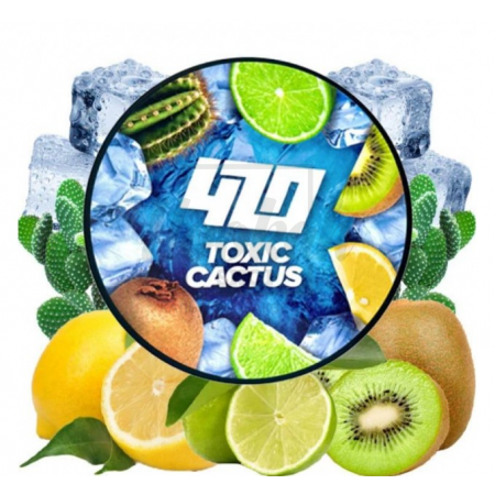 Тютюн 4:20 Frost Line Toxic Cactus (Кактус Лимон Ківі Лайм) 100 гр Тютюн 4:20 Frost Line Toxic Cactus (Кактус Лимон Ківі Лайм) 100 гр