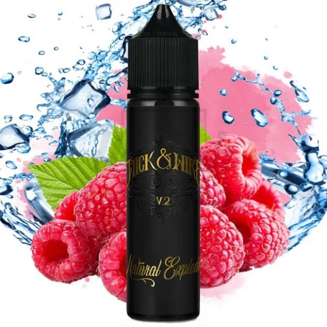 Рідина Wick&Wire Natural Explode (Малина з Холодком) 60мл 3% Рідина Wick&Wire Natural Explode (Малина з Холодком) 60мл 3%