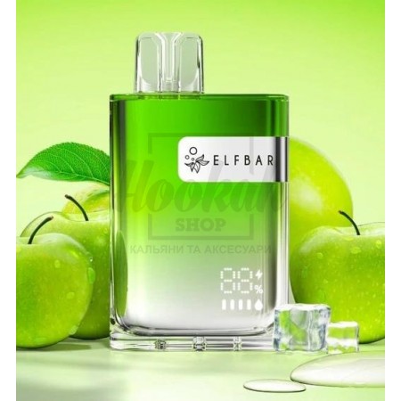 Электронная сигарета Elf Bar CR8000 Double Apple (Двойное Яблоко) Электронная сигарета Elf Bar CR8000 Double Apple (Двойное Яблоко)