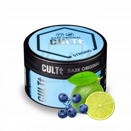 Тютюн CULT Strong DS10 Lime Blueberry (Лайм Чорниця) 100 гр Тютюн CULT Strong DS10 Lime Blueberry (Лайм Чорниця) 100 гр