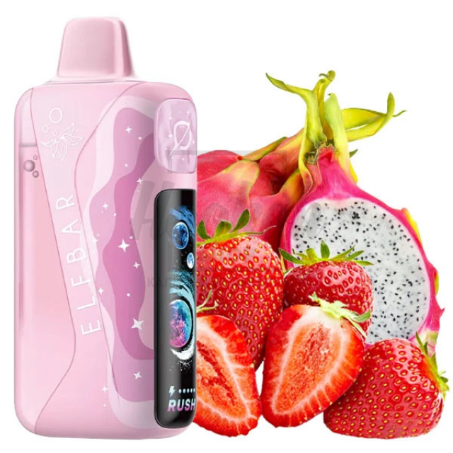 Електронна сигарета Elf Bar Lush King Pro 40000 Sour Strawberry Dragonfruit (Кисла Полуниця Пітайя)
