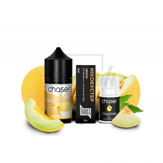 Набір Chaser For Pods Диня (Melon) 30ml/50mg 