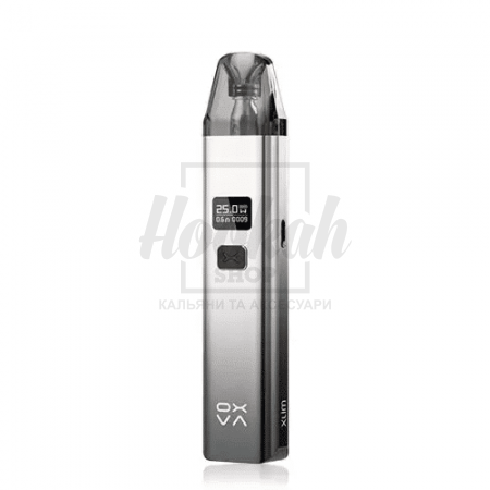 Багаторазова Pod-система Xlim Pod Kit Shiny Silver Black Багаторазова Pod-система Xlim Pod Kit Shiny Silver Black