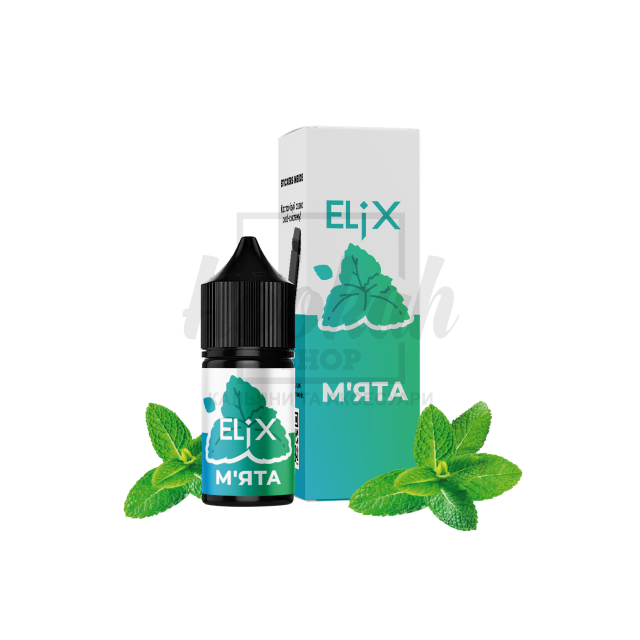 Рідина Elix М'ята 30мол 6% Рідина Elix М'ята 30мол 6%