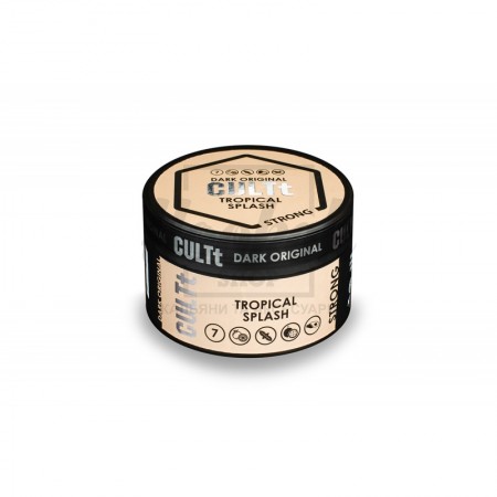 Заправка CULTt Strong #DS07 Tropical Splash (Лайм, М'ята, Маракуя, Манго) 100 g. Заправка CULTt Strong #DS07 Tropical Splash (Лайм, М'ята, Маракуя, Манго) 100 g.