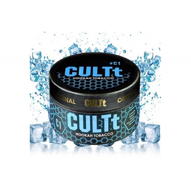 Тютюн CULT C01 Ice Booster (Лід) 100 г Тютюн CULT C01 Ice Booster (Лід) 100 г
