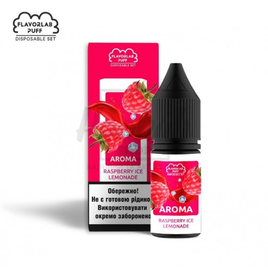 Рідина Набір Flavorlab Puff Raspberry Ice Lemonad (Малиновий Лимонад Лід) 10мл 5% Рідина Набір Flavorlab Puff Raspberry Ice Lemonad (Малиновий Лимонад Лід) 10мл 5%