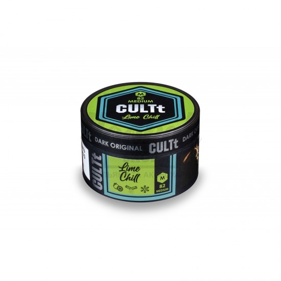 Заправка CULTt Medium #M82 Lime Chill (Лайм, Лід) 100 g. 