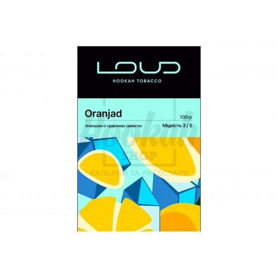 Заправка Loud Oranjad (Апельсин з Трав'яною Свіжістю) 100 g. 