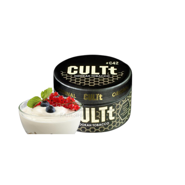 Тютюн CULT C04 Yogurt (Йогурт) 100 г Тютюн CULT C04 Yogurt (Йогурт) 100 г
