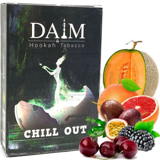 Тютюн Daim Chill Out (вишня грейпфрут диня ожина) 50 гр Тютюн Daim Chill Out (вишня грейпфрут диня ожина) 50 гр