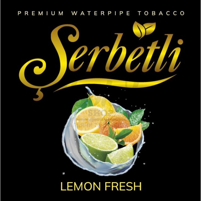 Тютюн Serbetli Lemon Fresh (Свіжий Лимон) 100 гр Тютюн Serbetli Lemon Fresh (Свіжий Лимон) 100 гр