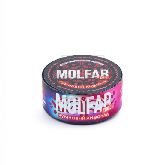 Тютюн Molfar Chill Line Рубіновий Лимонад (малина лимон апельсин) 100гр Тютюн Molfar Chill Line Рубіновий Лимонад (малина лимон апельсин) 100гр