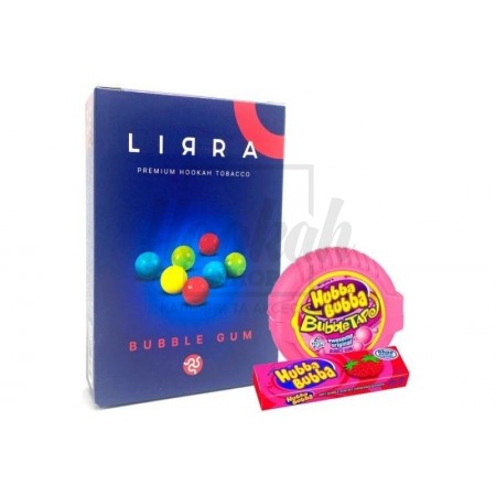 Тютюн Lirra Bubble Gum (Бабл Гам) 50 гр Тютюн Lirra Bubble Gum (Бабл Гам) 50 гр