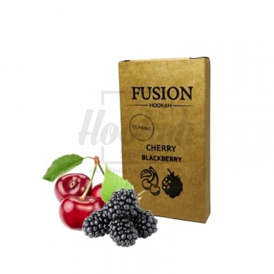 Тютюн Fusion Classic Cherry Blackberry (Вишня Ожина) 100 гр Тютюн Fusion Classic Cherry Blackberry (Вишня Ожина) 100 гр