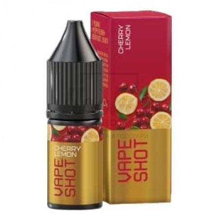 Рідина Vape Shot Cherry Lemon (Вишня з Кислинкою Лимона) 10мл 6,5% Рідина Vape Shot Cherry Lemon (Вишня з Кислинкою Лимона) 10мл 6,5%