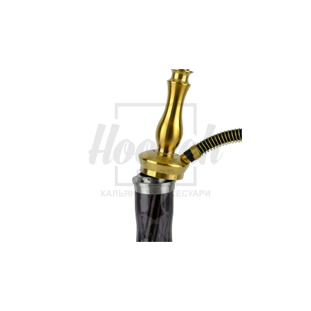 Кальян Oduman Sahra Gold Black Glass Кальян Oduman Sahra Gold Black Glass