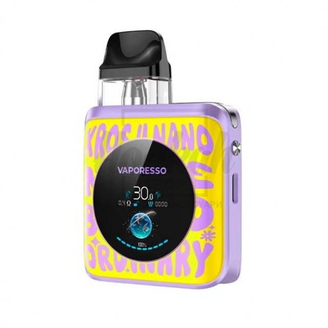 Багаторазова Pod-система Vaporesso XROS 4 Nano Word-pop Yellow Багаторазова Pod-система Vaporesso XROS 4 Nano Word-pop Yellow