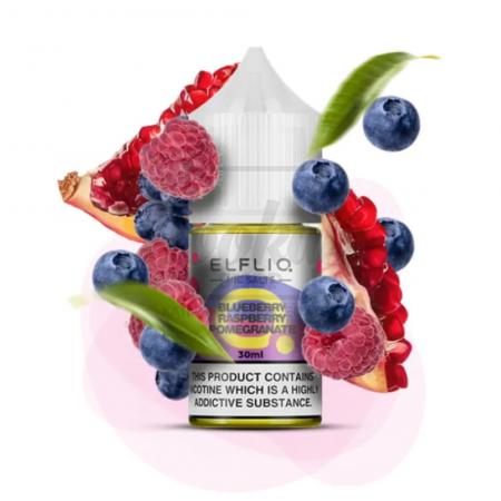 Рідина Elf Liq Blueberry Raspberry Pomegranate (Чорниця Маліна Гранат) 30мл 5% Рідина Elf Liq Blueberry Raspberry Pomegranate (Чорниця Маліна Гранат) 30мл 5%