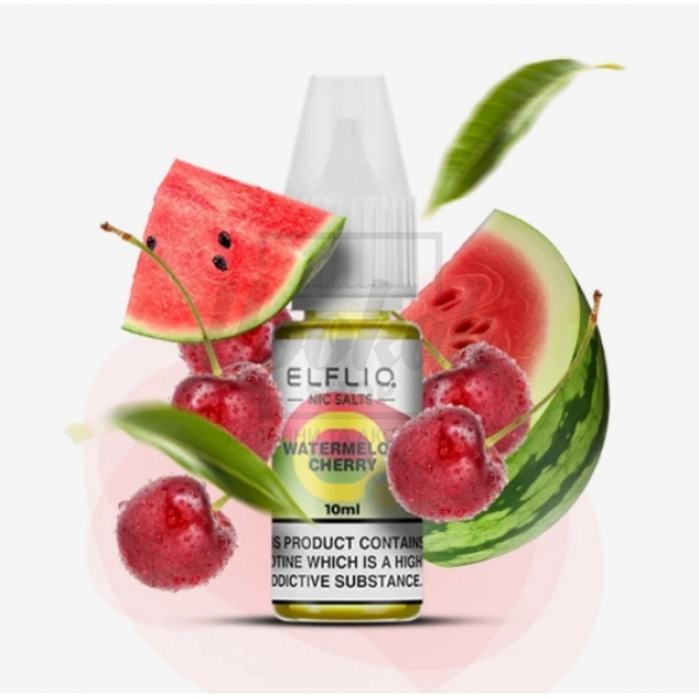 Рідина Elf Liq 5% 10мол Watermelon Cherry (кавун вишня) Рідина Elf Liq 5% 10мол Watermelon Cherry (кавун вишня)