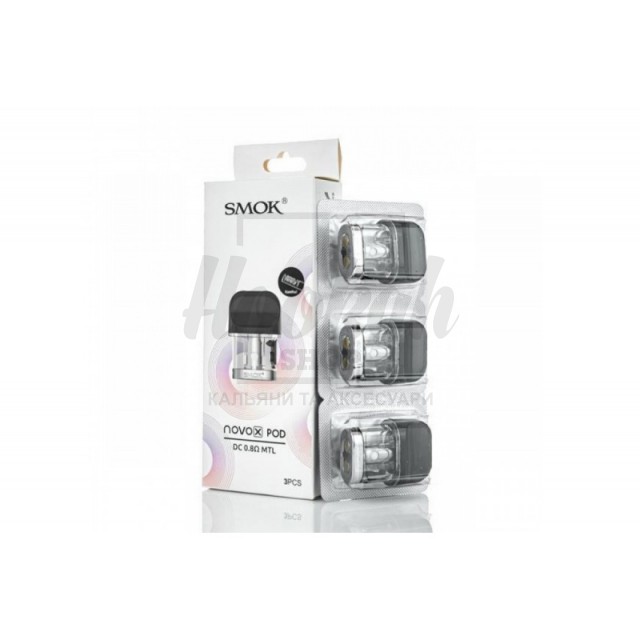 Змінний Картридж Smok Novo X Pod DC MLT 0.8 Ом 1.8 мл Змінний Картридж Smok Novo X Pod DC MLT 0.8 Ом 1.8 мл