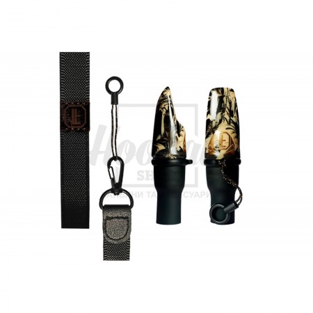 Персональный Мундштук Lavart Minor Nerikomi Graphite