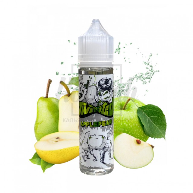 Рідина Twisted 1.5% 60мл Applepear (яблуко груша) Рідина Twisted 1.5% 60мл Applepear (яблуко груша)