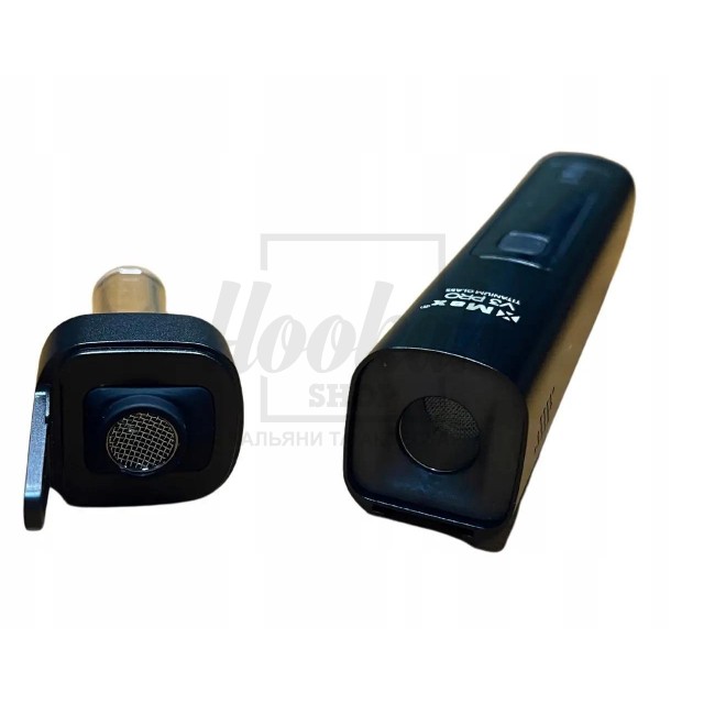 Вапорайзер Xmax V3 Pro Titanium Glass зі Скляним Мундштуком Вапорайзер Xmax V3 Pro Titanium Glass зі Скляним Мундштуком