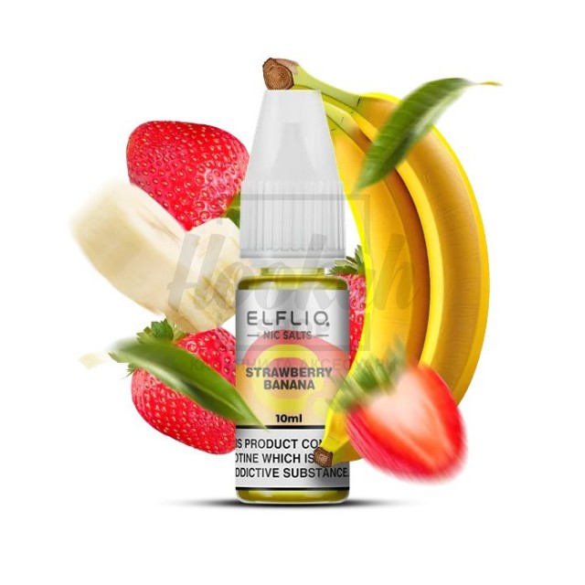 Рідина Elf Liq 5% 10мл Strawberry Banana (полуниця банан) Рідина Elf Liq 5% 10мл Strawberry Banana (полуниця банан)