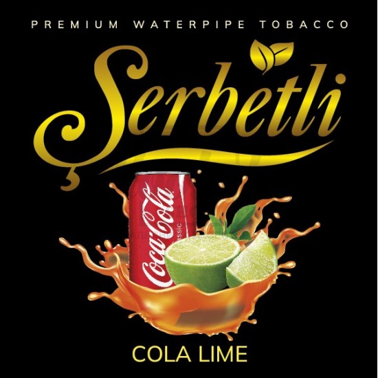 Тютюн Serbetli Cola Lime (Кола Лайм) 100 гр Тютюн Serbetli Cola Lime (Кола Лайм) 100 гр
