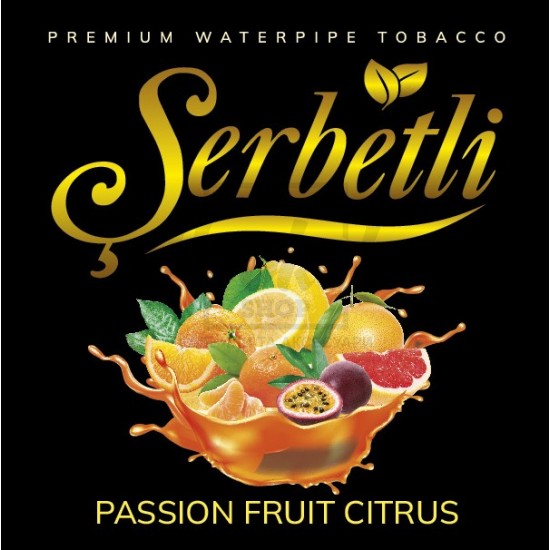 Тютюн Serbetli Passion Fruit Citrus (Маракуя Цитрус) 100 гр Тютюн Serbetli Passion Fruit Citrus (Маракуя Цитрус) 100 гр